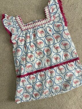 Roller Rabbit Flamingo Marina Dress- size 2